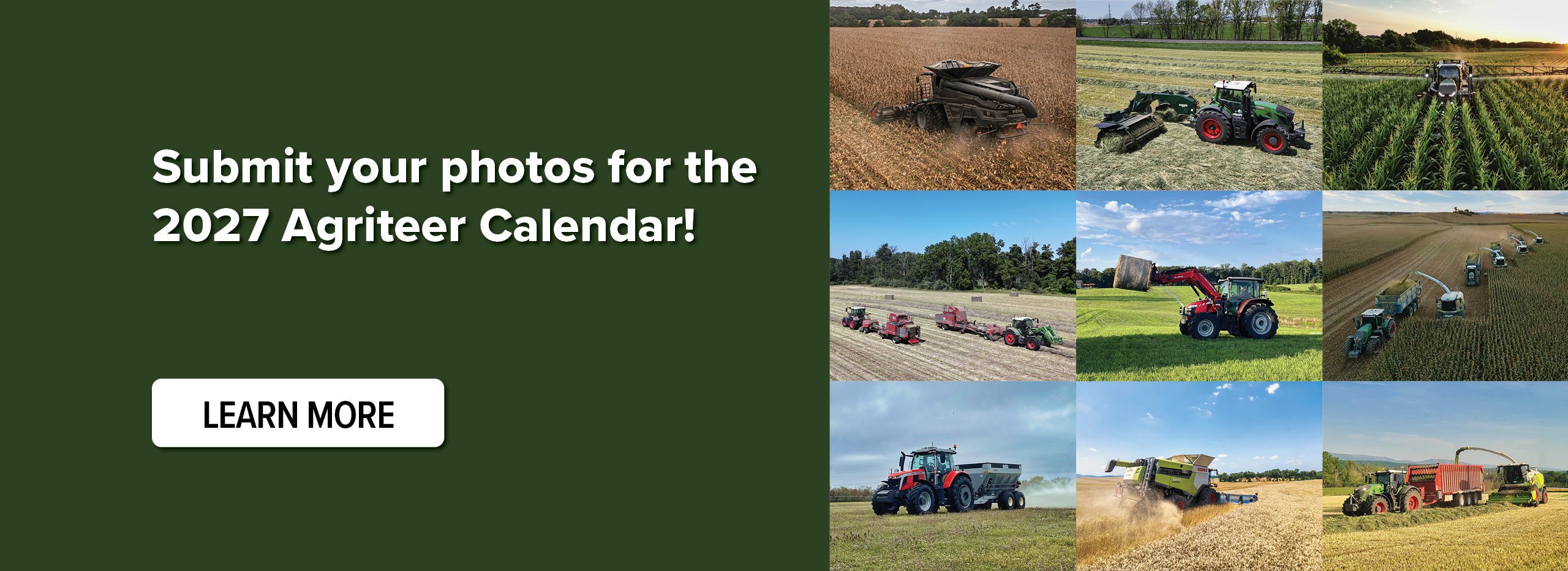 Submit your photos for the 2027 Agriteer Calendar!